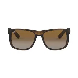 Ray-Ban 0RB4165 Brown Polarized Justin Wayfarer - 54 mm-10