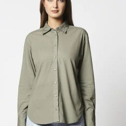 Remanika Green Pure Cotton Shirt-image-40