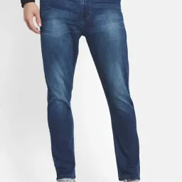Octave Indigo Blue Lightly Washed Jeans-picture-24