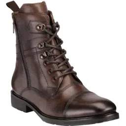 Teakwood Leathers Dark Brown Casual Boots-picture-8
