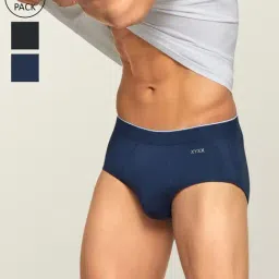 XYXX Multicolor Regular Fit Briefs - Pack Of 3-image-65