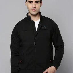SHOWOFF Black Comfort Fit Jacket-47