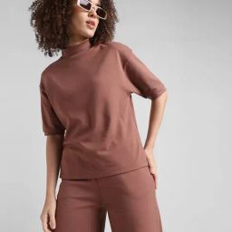 Only Brown Regular Fit Sweatshirt-32