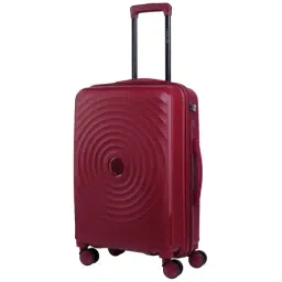 Nasher Miles Goa Hard-sided Polypropylene Check-In Luggage Maroon 24 inch |65cm Trolley bag-49