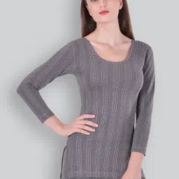 LUX Inferno Grey Striped Thermal Top-image-23