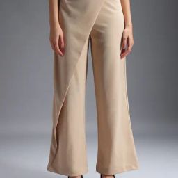Zastraa Beige Casual Trousers-image-111