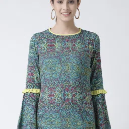 KASSUALLY Multicolor Printed Top image 1