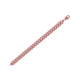 Rihi by P.C. Chandra Jewellers 92.5 Sterling Silver Rose Gold Link Bracelet for Men & Boys-image-51
