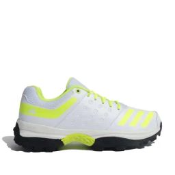 adidas Men's CriNU 23 M White & Gren Cricket Shoes-image-15