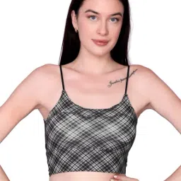 Spiaty Women's Black Lightly Padded Bra-image-49