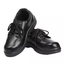 SLT-HUB Markon Shoes -01 Mid Ankle Steel Toe Black Safety Shoes, Size - UK 6 (Pack of 12 Pairs)-image-91
