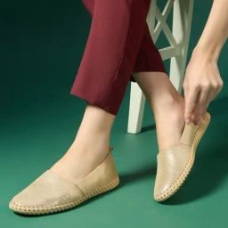 Inc.5 Women's Golden Casual Loafers-image-92