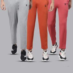 Vimal Jonney Multicolor Regular Fit Lounge Pants - Pack of 3-image-54
