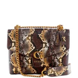 GUESS Brown Animal Effect Cross Body Bag-image-69