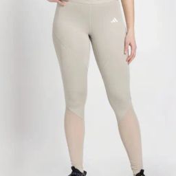 adidas Grey Printed Sports Tights-image-59