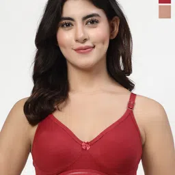 LILY Women Pack of 2 Full Coverage Bra-22