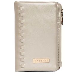 Caprese Silver Solid Bi-Fold Wallet for Women-image-69