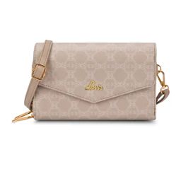 Lavie Sally Pink Logo Small Zip Around Wallet-12