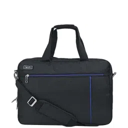 VIP Link Sg Black Solid Medium Laptop Messenger Bag-28