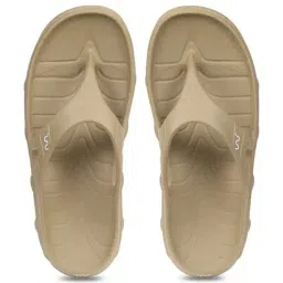 Doubleu Men's Khaki Flip Flops-image-29