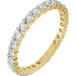 Emori 18k Yellow Gold & Lab Grown Diamond Reza Band Ring-image-36