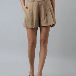 Latin Quarters Beige Shorts-image-37