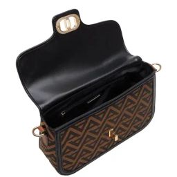 ALDO Brown Overflow Printed Medium Cross Body Bag image 3