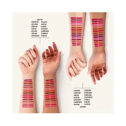 Elle 18 Color Pops Matte Lipstick W12 Mauve Date - 4.3 gm image 5