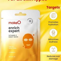 makeo Set Of 5 Enrich Expert Vitamin C Sheet Mask image 2