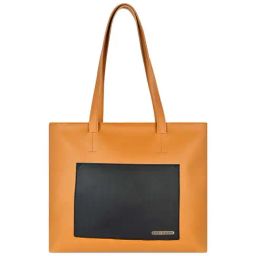 Bagsy Malone Yellow Solid Medium Tote Handbag-image-83