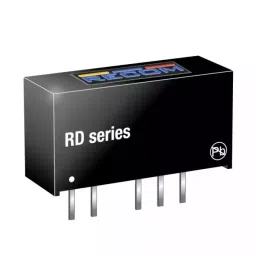 RECOM POWER DC-DC Converter 15 V DC 66 mA Output 10.8-13.2 V DC Input 2 W Through Hole, RD-1215D/P (Pack of 25 Pcs)-image-31