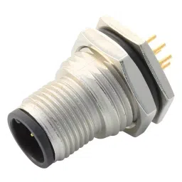 AMPHENOL LTW SENSOR CONNECTOR, M12, PLUG, 8POS, M12A-08PMMP-SF8001-13
