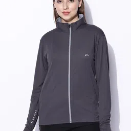 BLUE TYGA Women Nylon Lightweight Outdoor Sporty Jacket-image-50