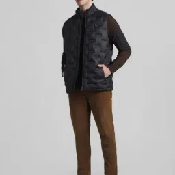 Jack & Jones Black Regular Fit Puffer Jacket-20