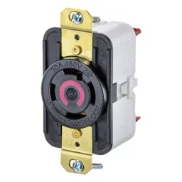 HUBBELL WIRING DEVICES CONN, POWER ENTRY, NEMA L16-20R, 480V, HBL2430ST-picture-28