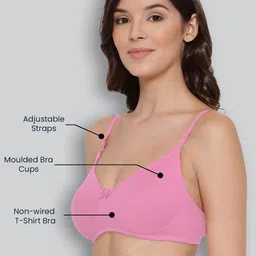 LYRA Pack Of 2 Full Coverage Cross Over Comfort Bra image 3