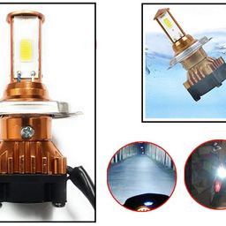 Aow Attractive Offer World Super Bright Led Headlight Bulb with H4 Fitting for Pulsar 150 DTS-i image 2