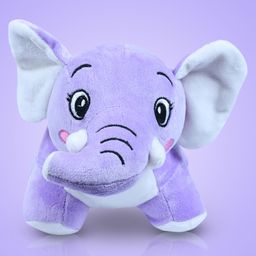 DukieKooky Unisex Kids Purple  Blue Flying Elephant Soft Toy - Height 30 cm-20