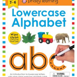 Wipe Clean Workbook: Lowercase Alphabet - English-5
