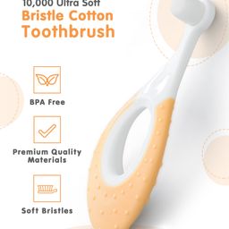 Ultra Soft Bristle Cotton Toothbrush - Pink-image-72