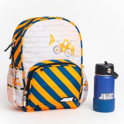 JUICE Construction Small Backpack + Bottle Set Height 11.8 Inches-image-45