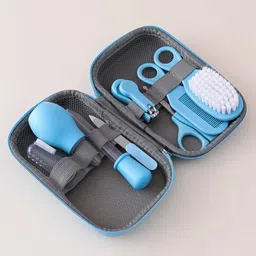 Baby Miniature Baby Grooming Kit with Travel Case (8 pieces, Blue)-picture-38
