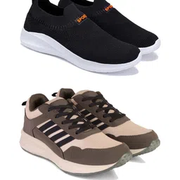 DRACKFOOT Men Non-Marking Running Sports Shoes-image-65