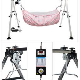 My Cradlle the Cradlle for Genius Ss Folding Jhula Automatic Cradle Kit Swing Motor Machin | Ghodiyu | Palna for Baby 0 to 3 Years (Nri Kit Full Set-black) image 2