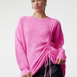 Trendyol Women Striped Longline Pullover-image-92