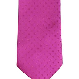 PELUCHE Pink Woven Design Broad Tie-image-52