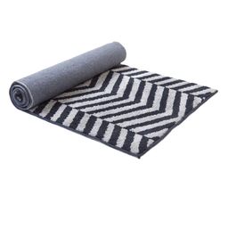 ROMEE Grey & Black Printed Floor Runner image 4