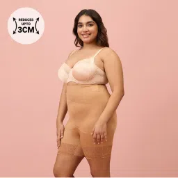 Nykd by Nykaa Bonded Lace Tummy Tucker NYSH33 Brown-picture-45