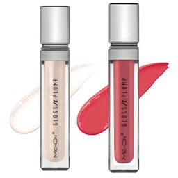 ME-ON Set Of 2 Gloss n Plump Long Lasting Lip Gloss 3ml Each - Shades 03 & 10-12