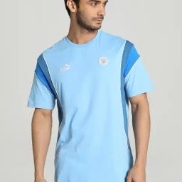 Puma Manchester City FC Sky Relaxed Fit Sports T-Shirt-image-86